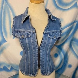 Vintage Denim Vest Top by NY Jeans